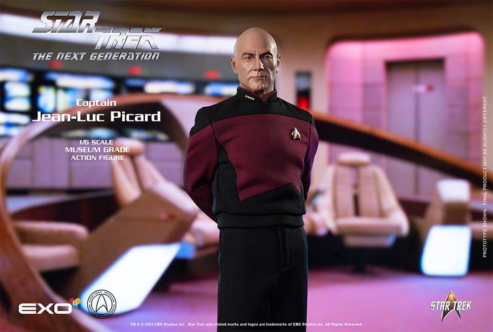 Star Trek: The Next Generation Action Figure 1/6 Captain Jean-Luc Picard 30 cm  0656382811316