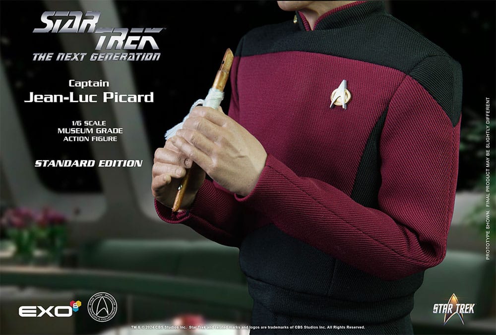 Star Trek: The Next Generation Action Figure 1/6 Captain Jean-Luc Picard 30 cm  0656382811316