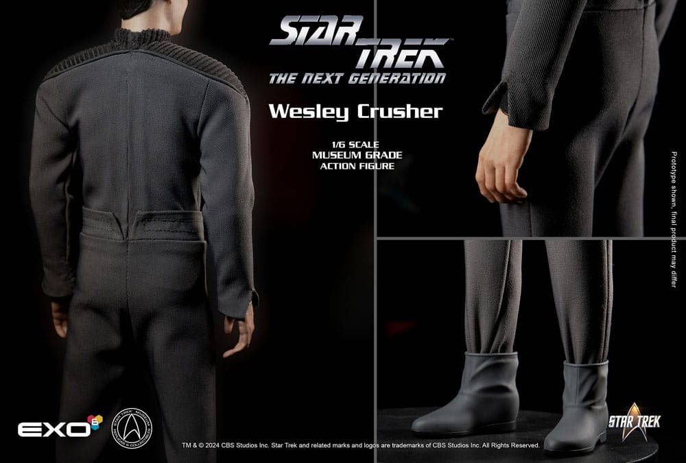 Star Trek: The Next Generation Action Figure 1/6 Wesley Crusher 30 cm 0656382969390