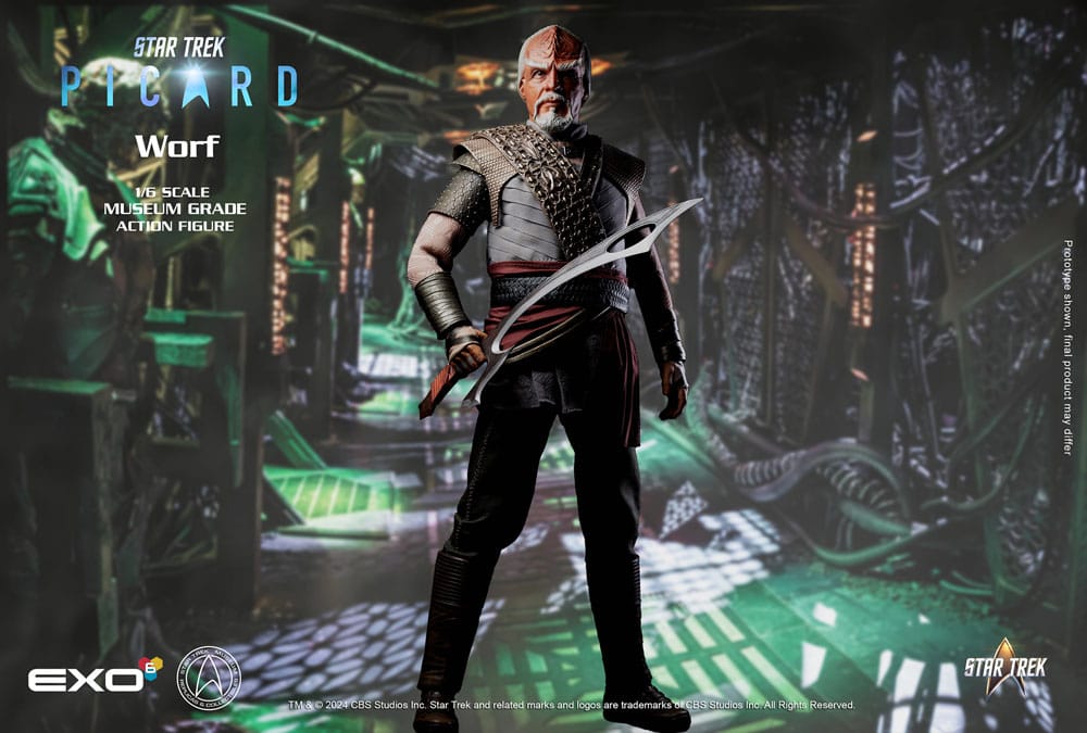 Star Trek: Picard Action Figure 1/6 Worf 30 cm 0787480715944
