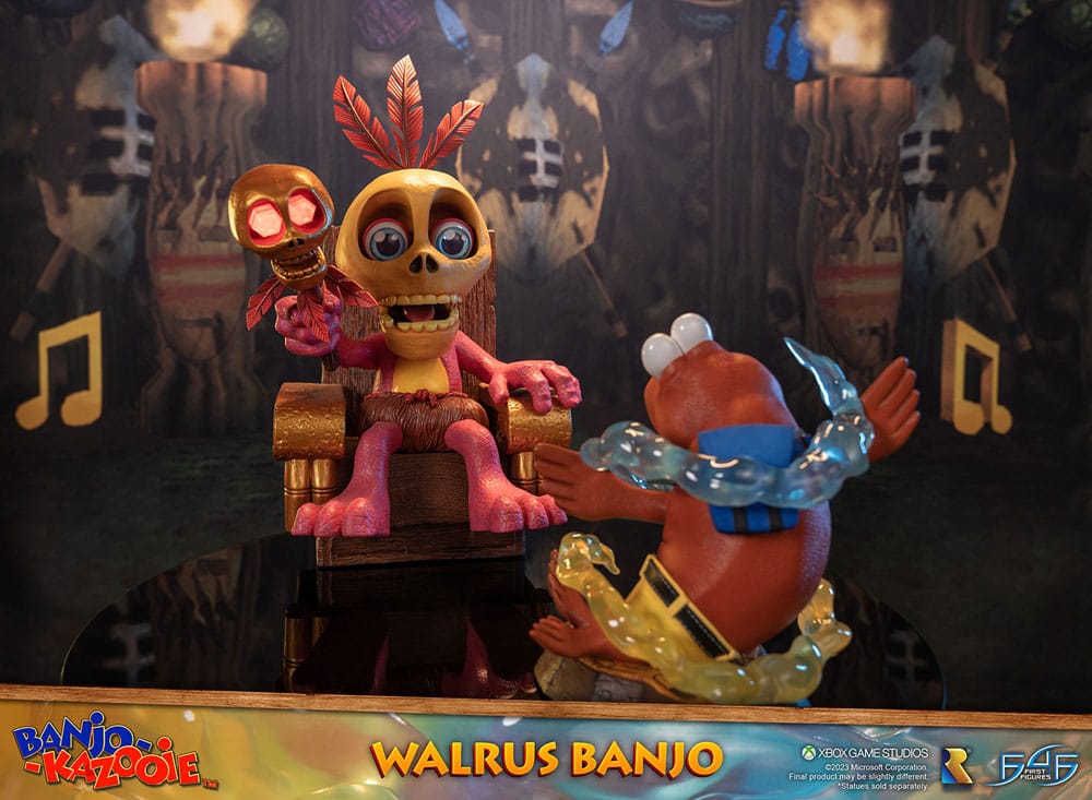 Banjo-Kazooie Statue Walrus Banjo 24 cm 5060316627044