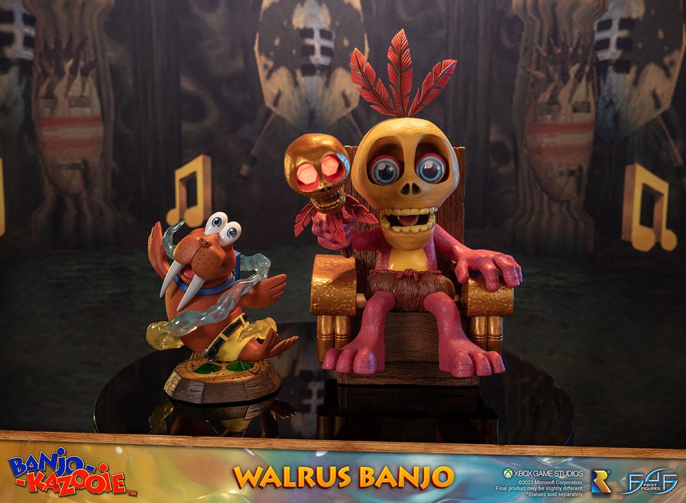 Banjo-Kazooie Statue Walrus Banjo 24 cm 5060316627044