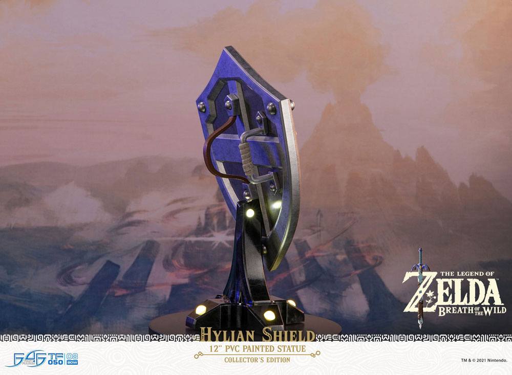 The Legend of Zelda Breath of the Wild PVC Statue Hylian Shield Collector's Edition 29 cm 5060316623923