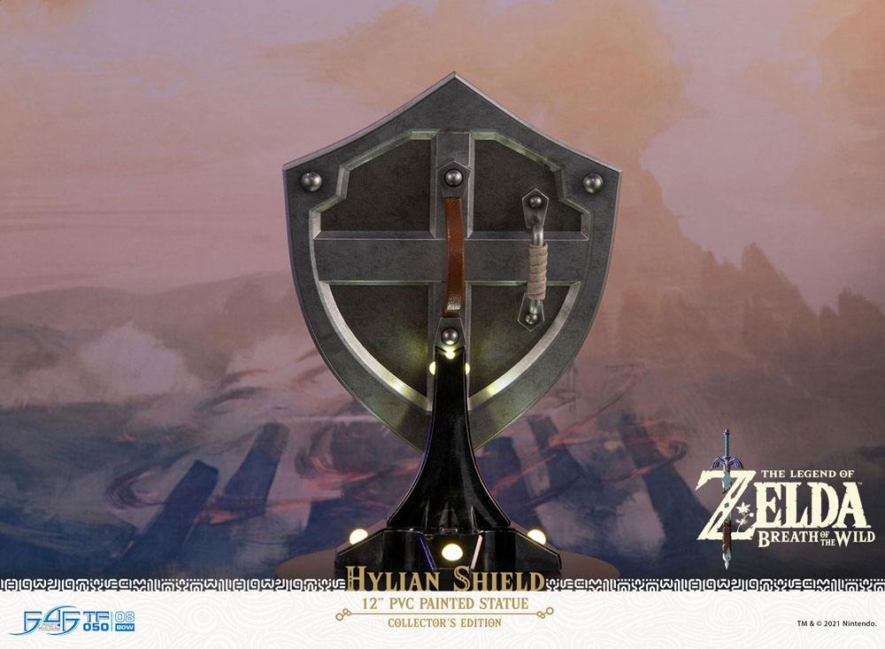 The Legend of Zelda Breath of the Wild PVC Statue Hylian Shield Collector's Edition 29 cm 5060316623923