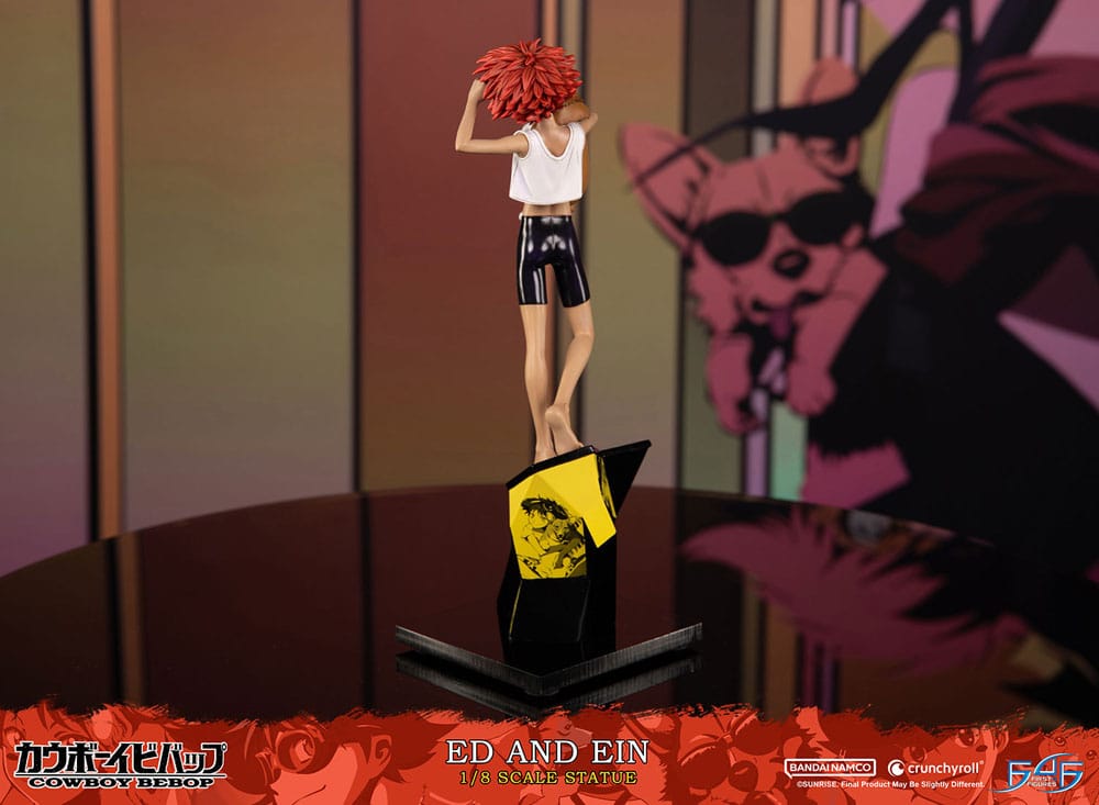 Cowboy Bebop Statue 1/8 Ed & Ein 28 cm 5060316627617