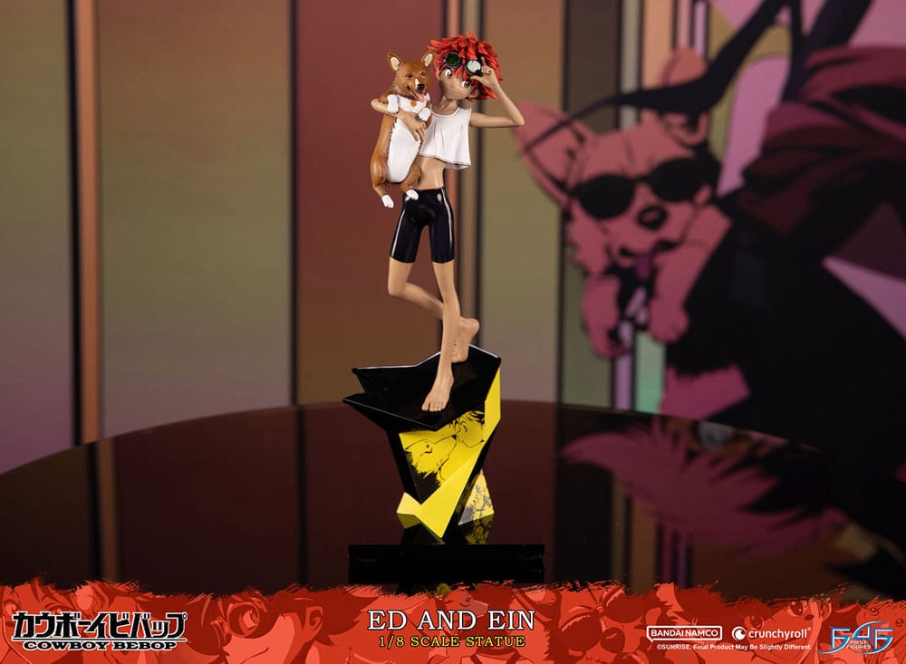 Cowboy Bebop Statue 1/8 Ed & Ein 28 cm 5060316627617