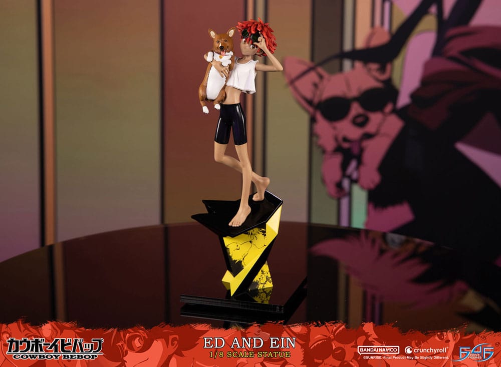 Cowboy Bebop Statue 1/8 Ed & Ein 28 cm 5060316627617