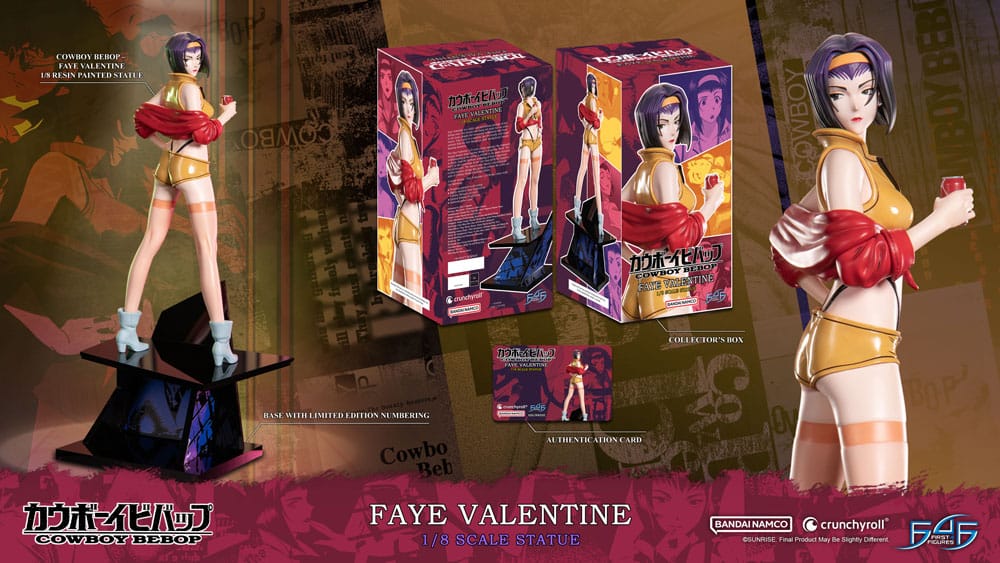 Cowboy Bebop Statue Faye Valentine 32 cm 5060316626764