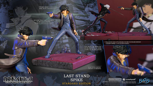 Cowboy Bebop Statue Last Stand Spike 28 cm 5060316625316