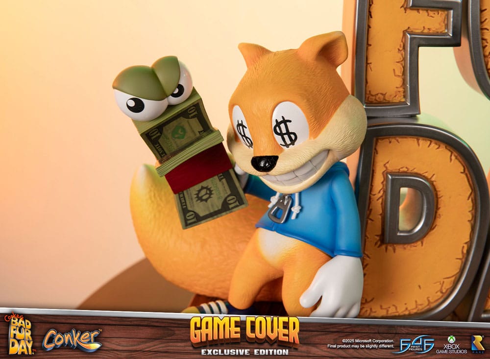 Conker´s Bad Fur Day Statue Game Cover Exclusive Edition 45 cm 5060316627716