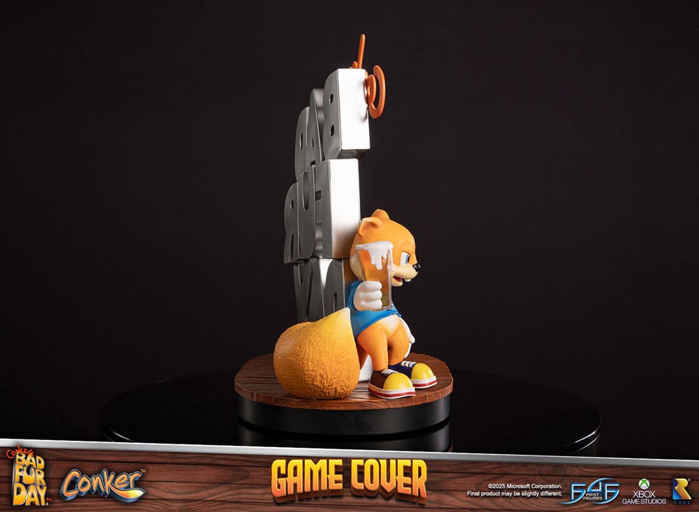 Conker´s Bad Fur Day Statue Game Cover Exclusive Edition 45 cm 5060316627709