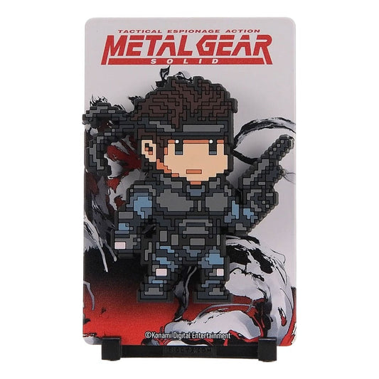 Metal Gear Solid 1 FiGGYZ Magnet Collectible Solid Snake 11 cm 5061062270515