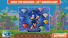 Sonic The Hedgehog FiGGYZ Magnet Collectible Modern Sonic 35th Anniversary 9 cm 5061062274896