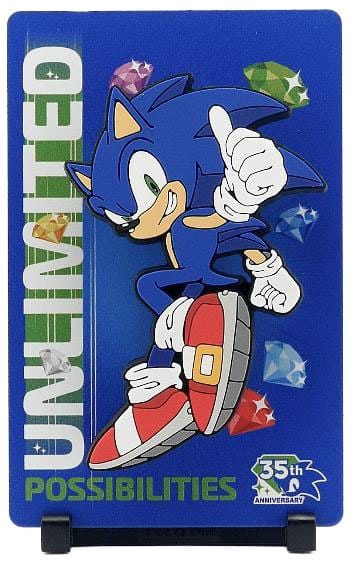 Sonic The Hedgehog FiGGYZ Magnet Collectible OGz Sonic 35th Anniversary 9 cm 5061062274889