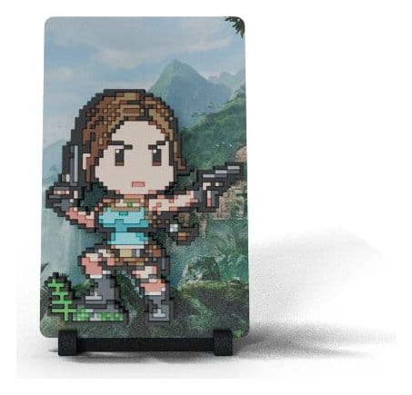 Tomb Raider FiGGYZ Magnet Collectible 30th Anniversary Lara Croft 11 cm 5061062274780