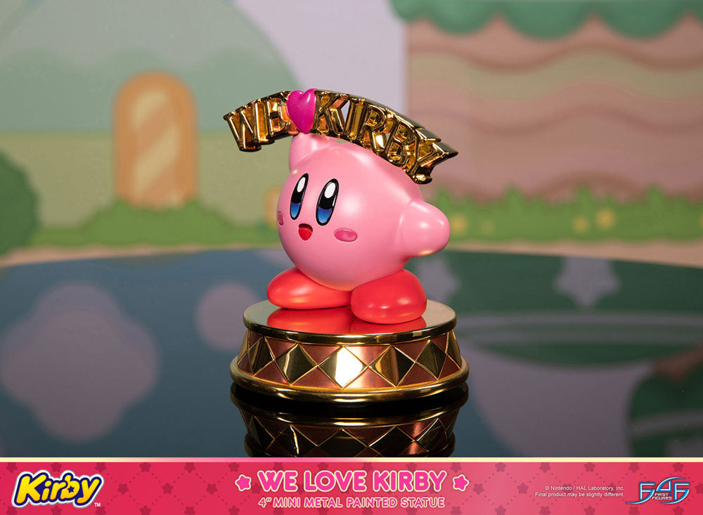 Kirby DieCast Statue We Love Kirby 10 cm 5060316624364