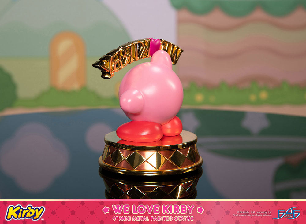 Kirby DieCast Statue We Love Kirby 10 cm 5060316624364