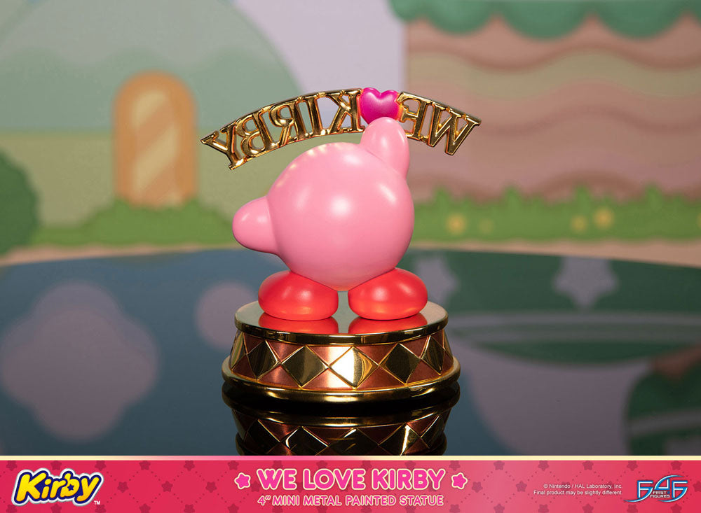 Kirby DieCast Statue We Love Kirby 10 cm 5060316624364