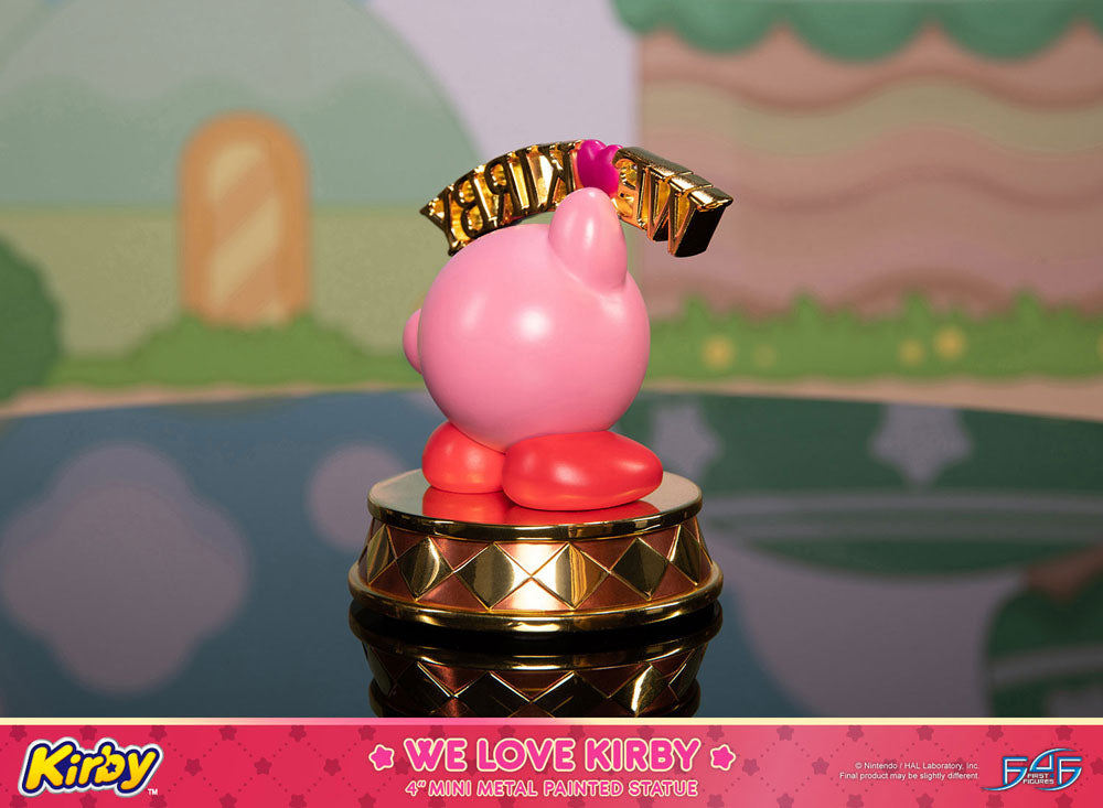 Kirby DieCast Statue We Love Kirby 10 cm 5060316624364