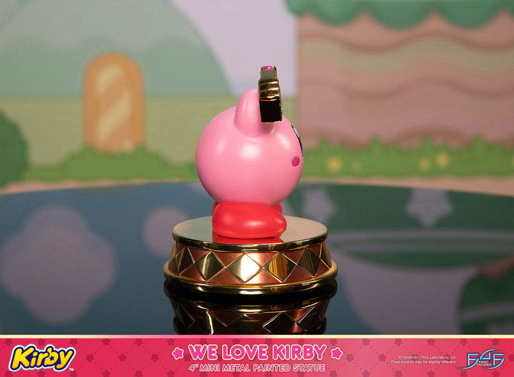 Kirby DieCast Statue We Love Kirby 10 cm 5060316624364