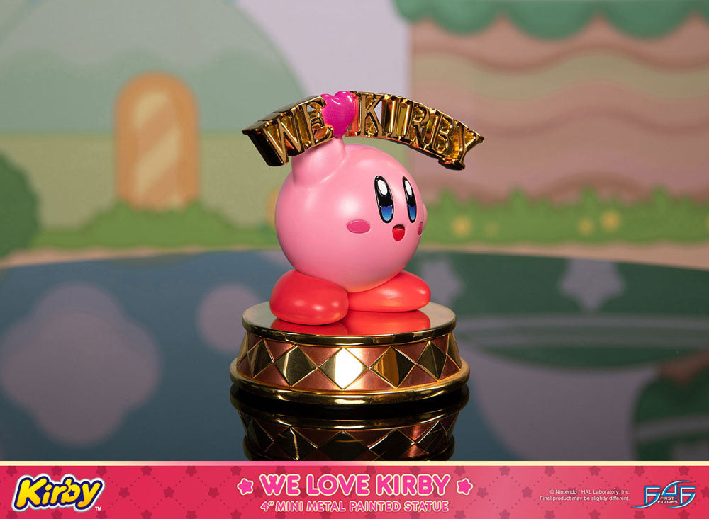 Kirby DieCast Statue We Love Kirby 10 cm 5060316624364