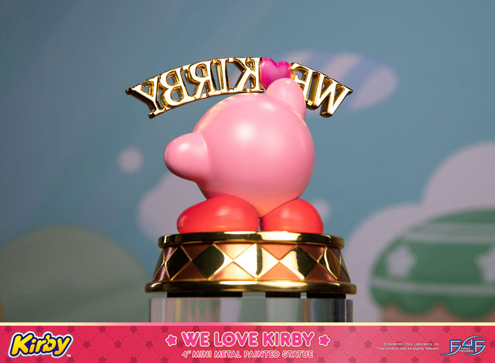 Kirby DieCast Statue We Love Kirby 10 cm 5060316624364