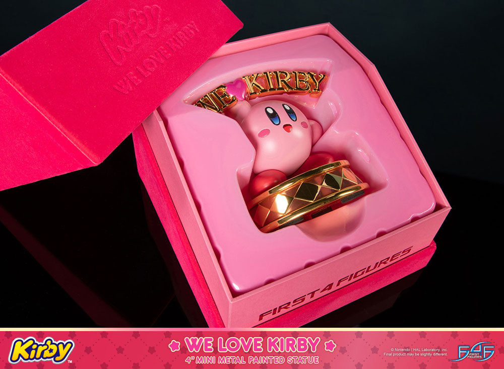 Kirby DieCast Statue We Love Kirby 10 cm 5060316624364