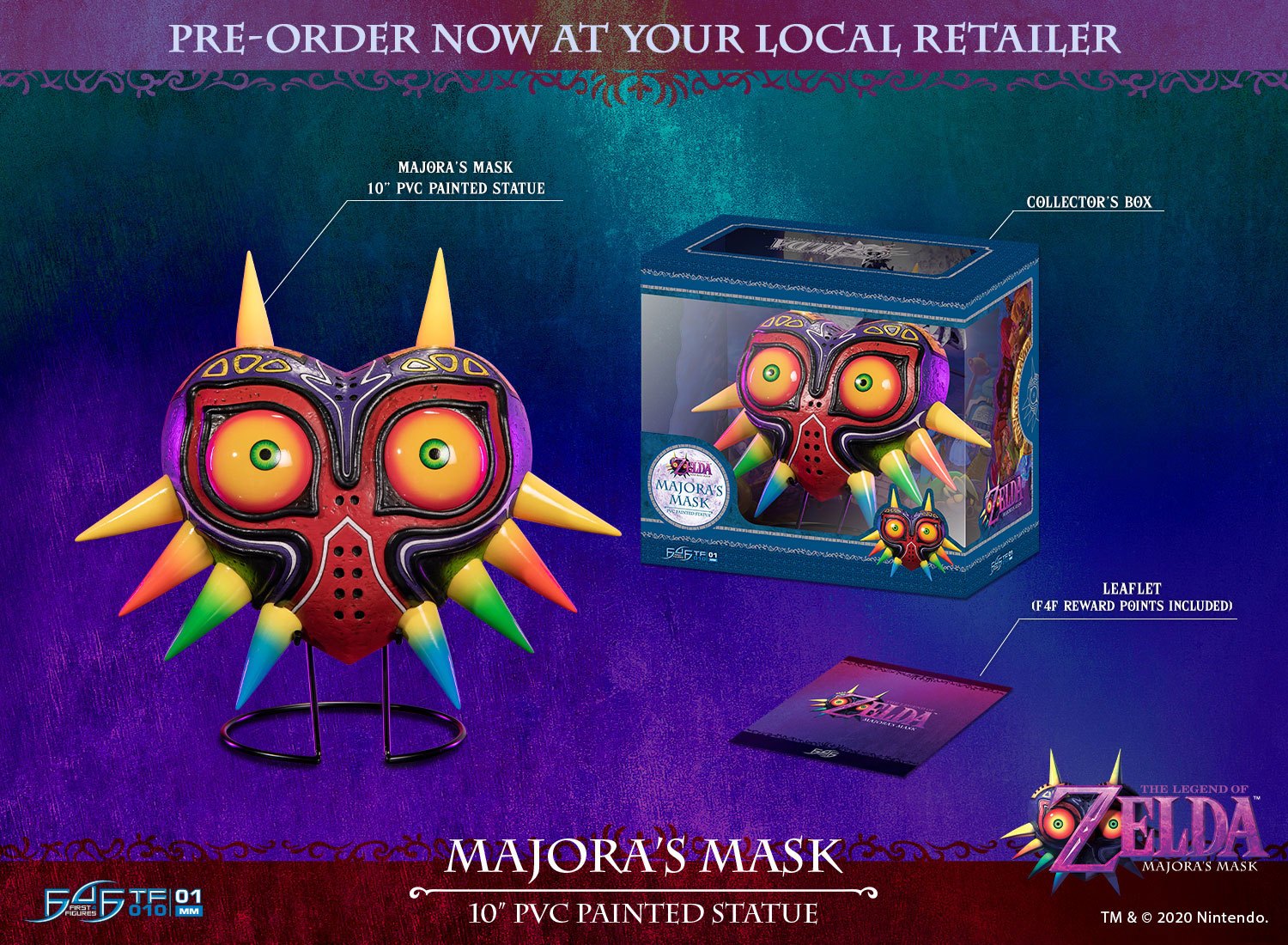 The Legend of Zelda PVC Statue Majora's Mask Standard Edition 25 cm 5060316622735