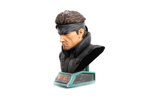Metal Gear Solid Life-Size Bust 1/1 Solid Snake 56 cm 5060316625965