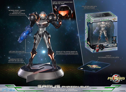Metroid Prime PVC Statue Samus Phazon Suit Collector´s Edition 28 cm 5060316626849