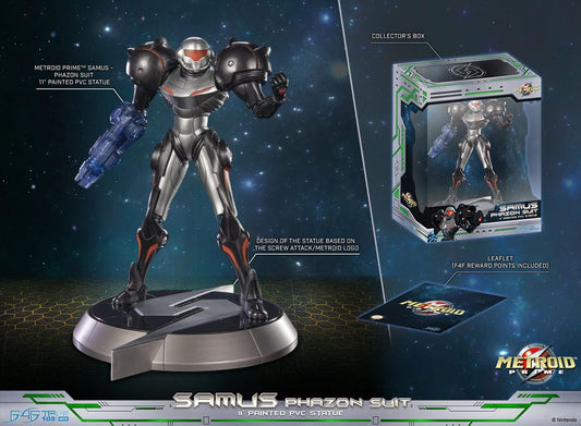 Metroid Prime PVC Statue Samus Phazon Suit Standard Edition 28 cm 5060316626832