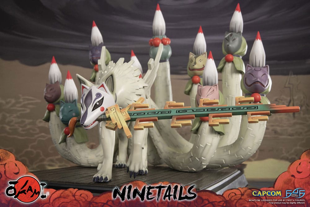 Okami Statue Ninetails 51 cm  5060316628461