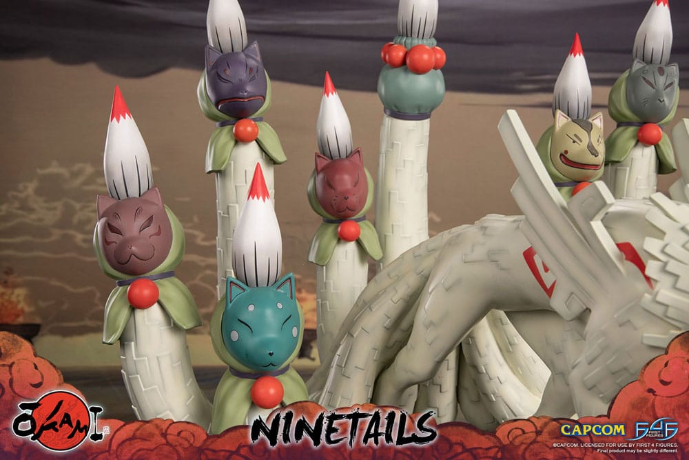Okami Statue Ninetails 51 cm  5060316628461