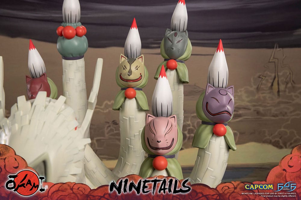 Okami Statue Ninetails 51 cm  5060316628461