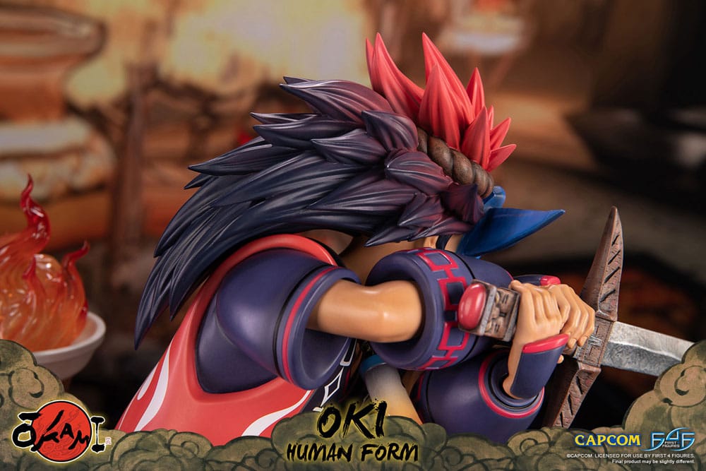 Okami Statue Oki (Human Form) 38 cm 5060316626368