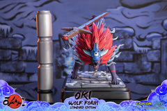 Okami Statue Oki (Wolf Form) 35 cm 5060316624661