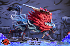 Okami Statue Oki (Wolf Form) 35 cm 5060316624661