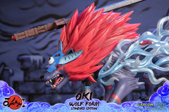 Okami Statue Oki (Wolf Form) 35 cm 5060316624661