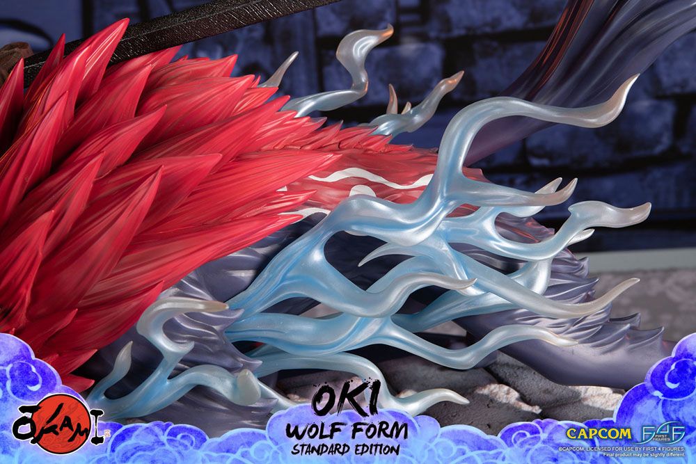 Okami Statue Oki (Wolf Form) 35 cm 5060316624661