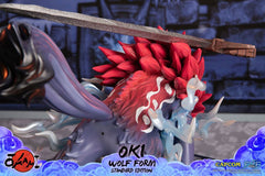 Okami Statue Oki (Wolf Form) 35 cm 5060316624661