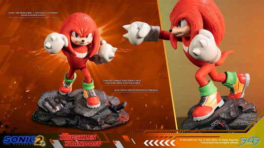 Sonic the Hedgehog 2 Statue Knuckles Standoff 5060316627396