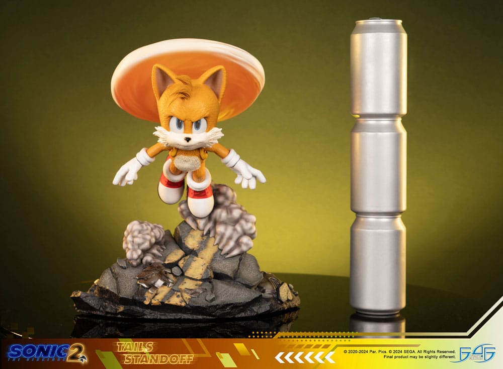 Sonic the Hedgehog 2 Statue Tails Standoff 32 cm 5060316627372