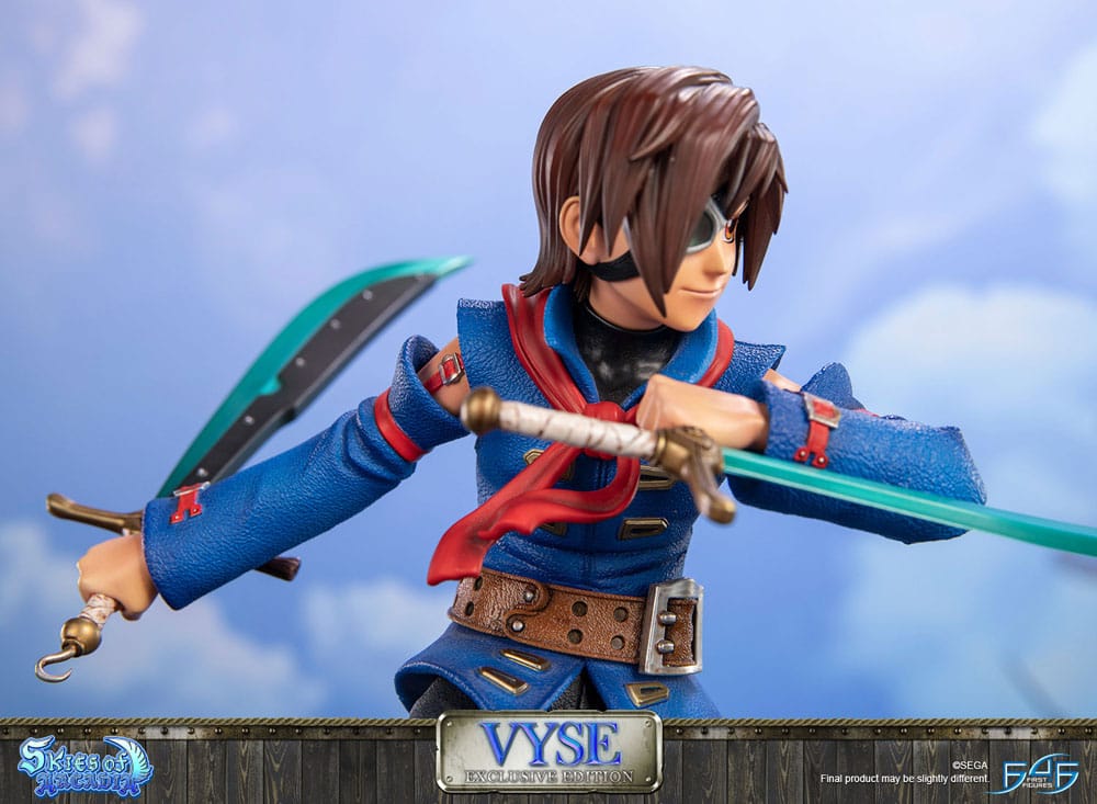 Skies of Arcadia Statue Vyse Exclusive Edition 31 cm 5060316628676