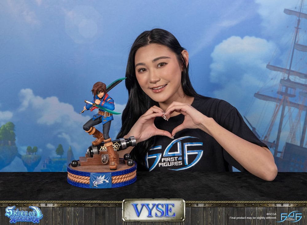 Skies of Arcadia Statue Vyse Standard Edition 31 cm 5060316628669