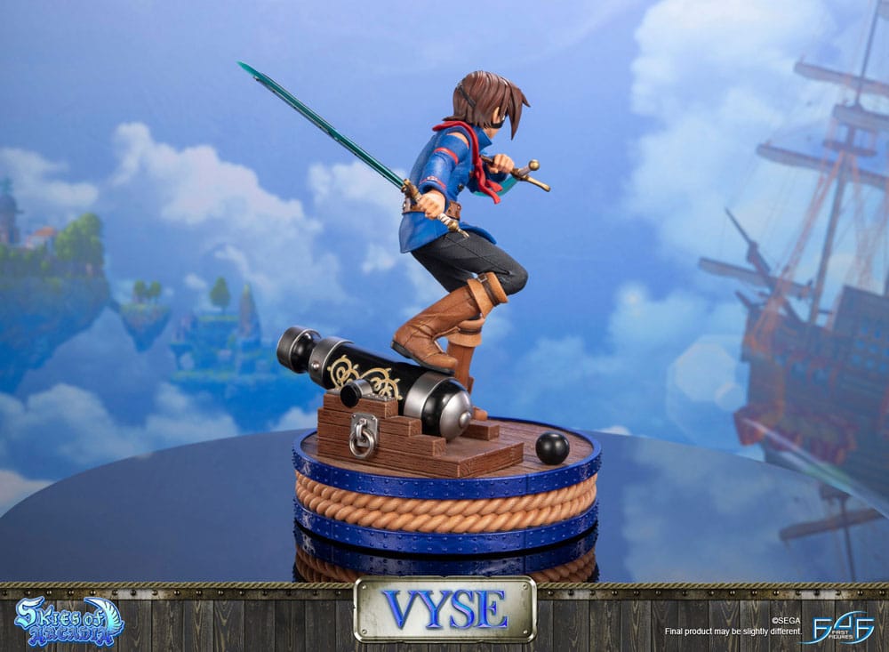 Skies of Arcadia Statue Vyse Standard Edition 31 cm 5060316628669