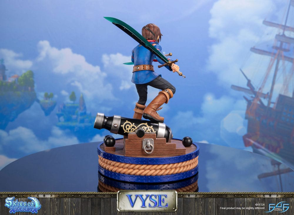 Skies of Arcadia Statue Vyse Standard Edition 31 cm 5060316628669