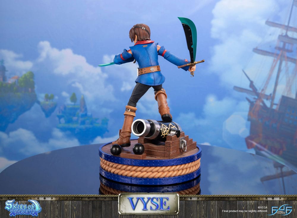 Skies of Arcadia Statue Vyse Standard Edition 31 cm 5060316628669