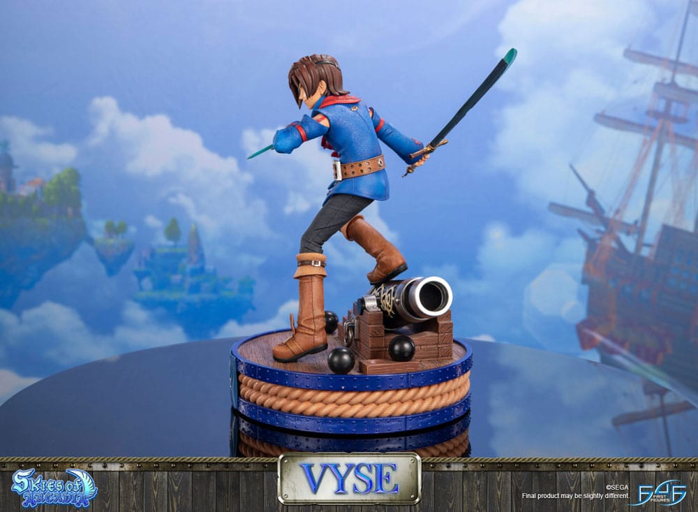 Skies of Arcadia Statue Vyse Standard Edition 31 cm 5060316628669