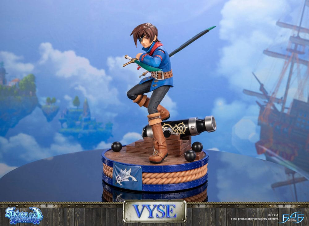 Skies of Arcadia Statue Vyse Standard Edition 31 cm 5060316628669