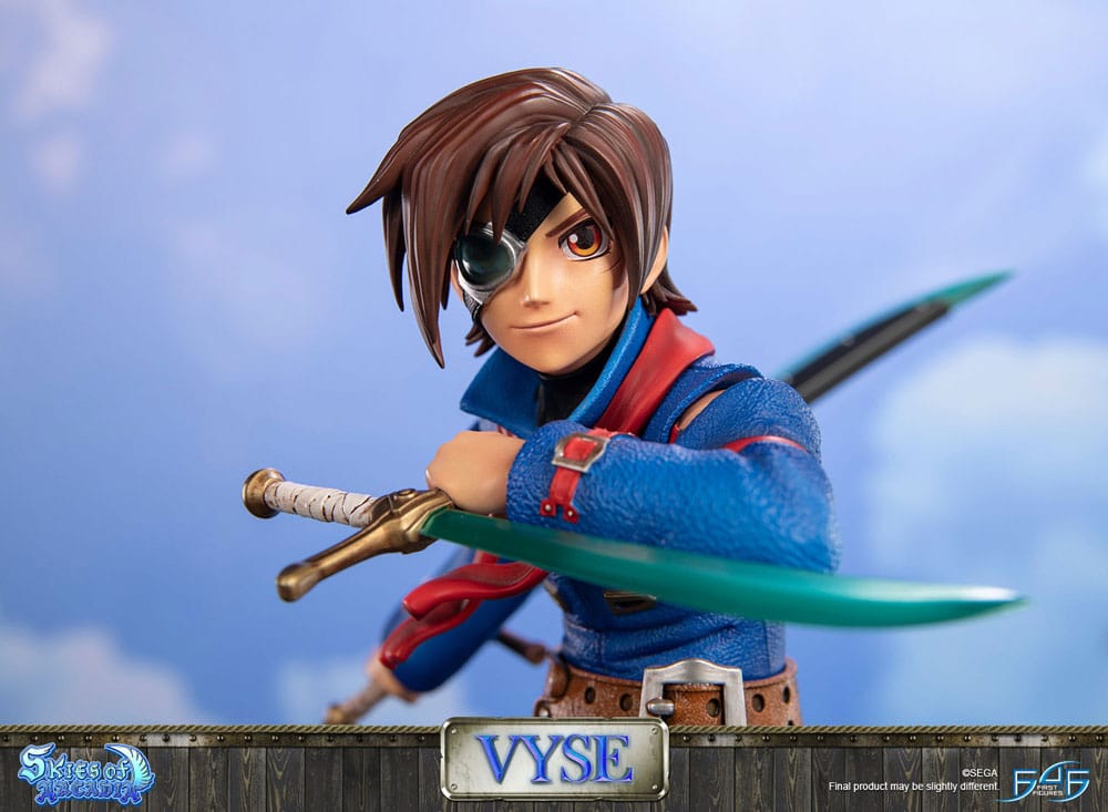 Skies of Arcadia Statue Vyse Standard Edition 31 cm 5060316628669